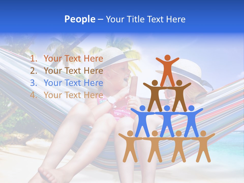 Green Sisters Colorful PowerPoint Template