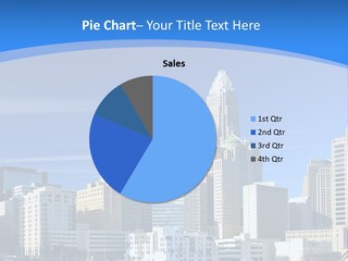 Skyline North Carolina Architecture PowerPoint Template