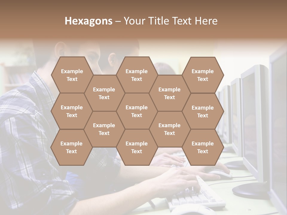Smile Computer Diversity PowerPoint Template