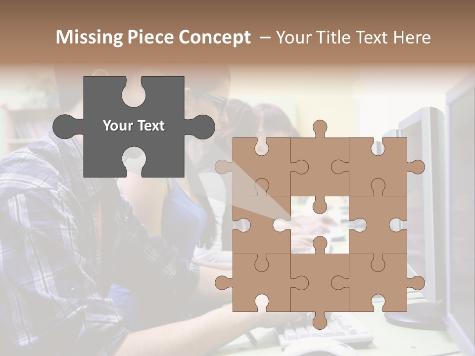 Smile Computer Diversity PowerPoint Template