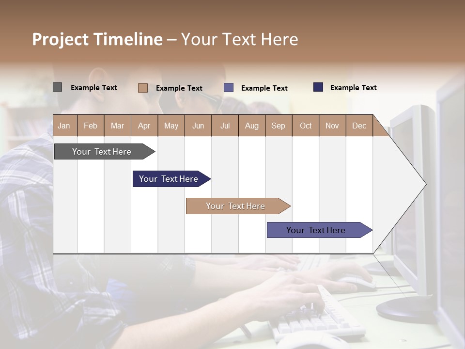 Smile Computer Diversity PowerPoint Template
