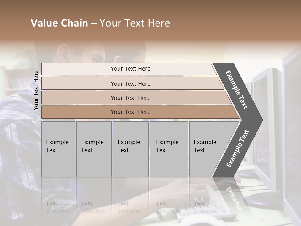 Smile Computer Diversity PowerPoint Template