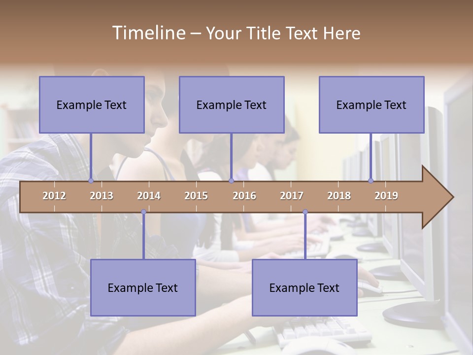 Smile Computer Diversity PowerPoint Template