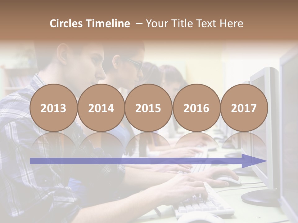 Smile Computer Diversity PowerPoint Template