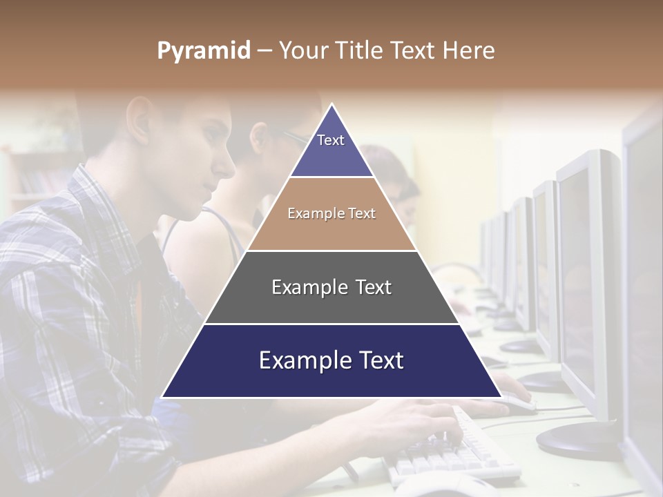 Smile Computer Diversity PowerPoint Template