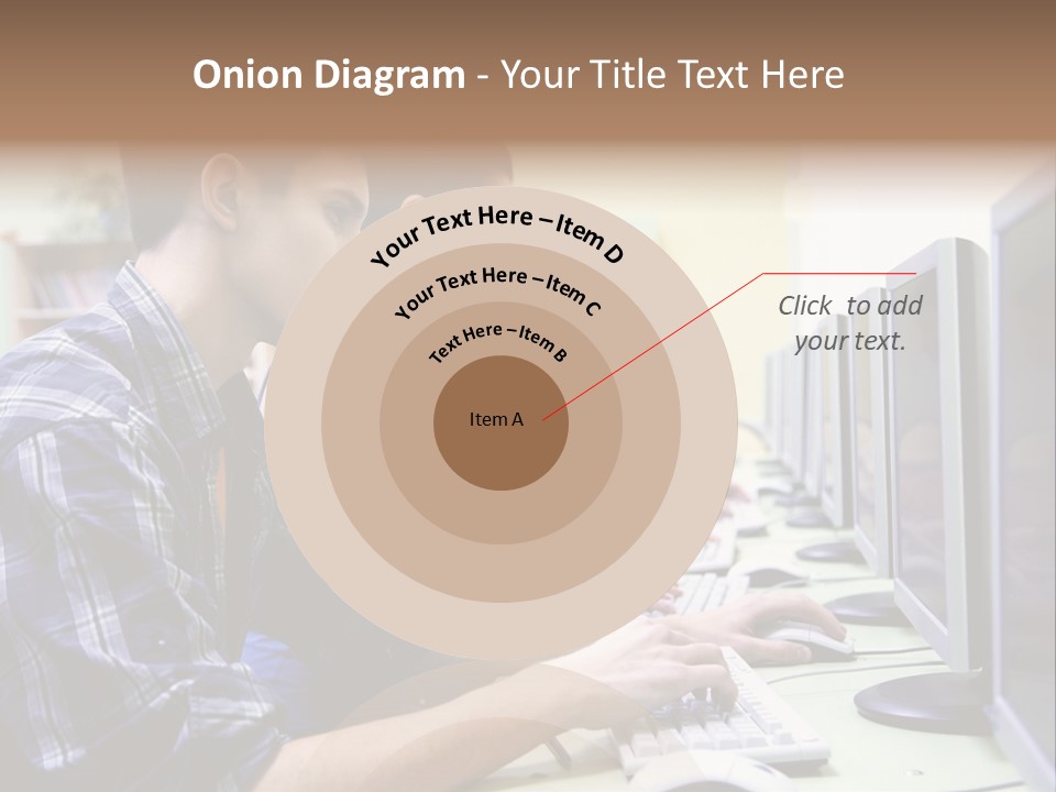 Smile Computer Diversity PowerPoint Template