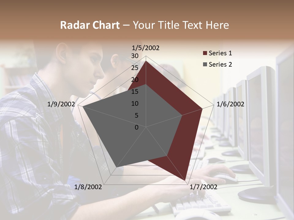 Smile Computer Diversity PowerPoint Template
