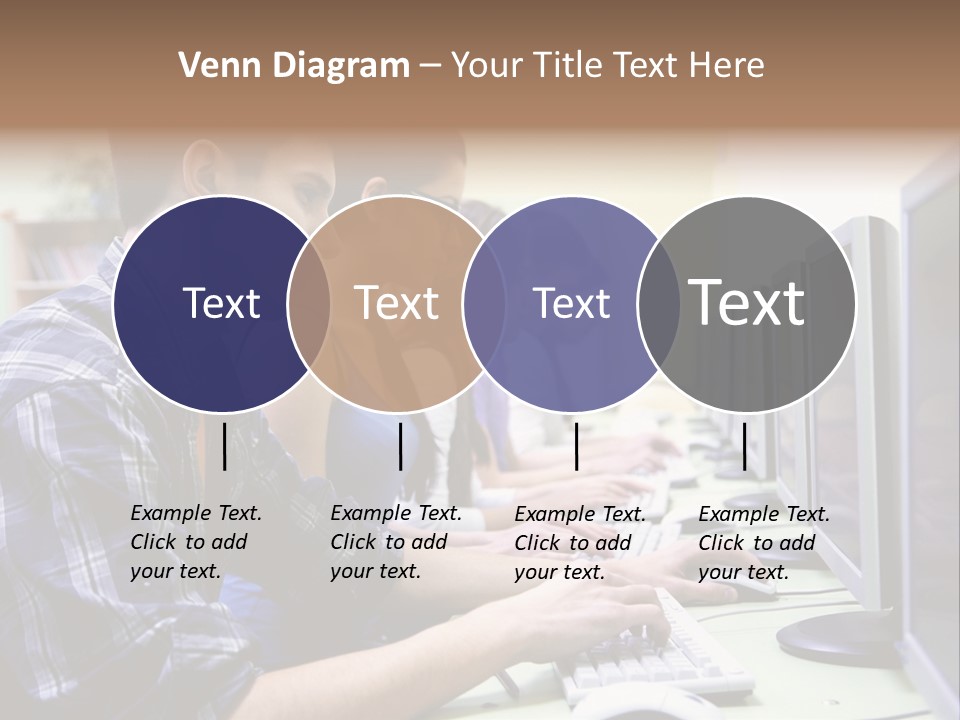 Smile Computer Diversity PowerPoint Template