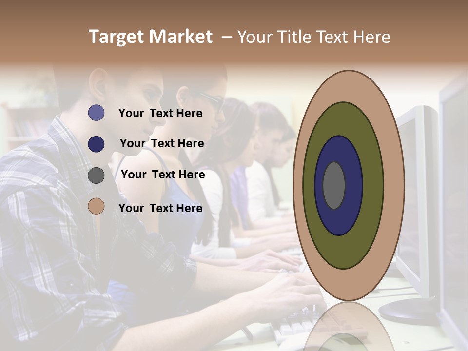 Smile Computer Diversity PowerPoint Template
