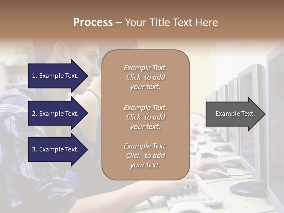 Smile Computer Diversity PowerPoint Template