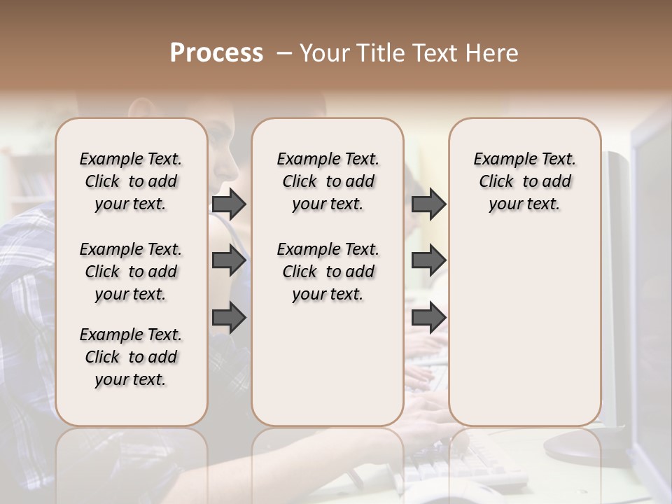 Smile Computer Diversity PowerPoint Template