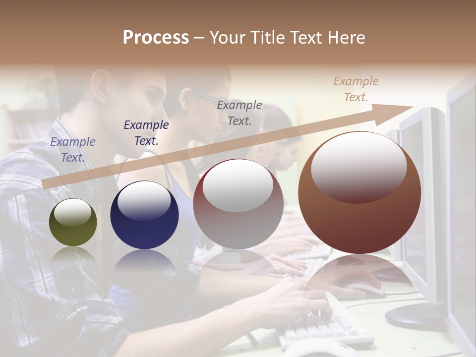 Smile Computer Diversity PowerPoint Template