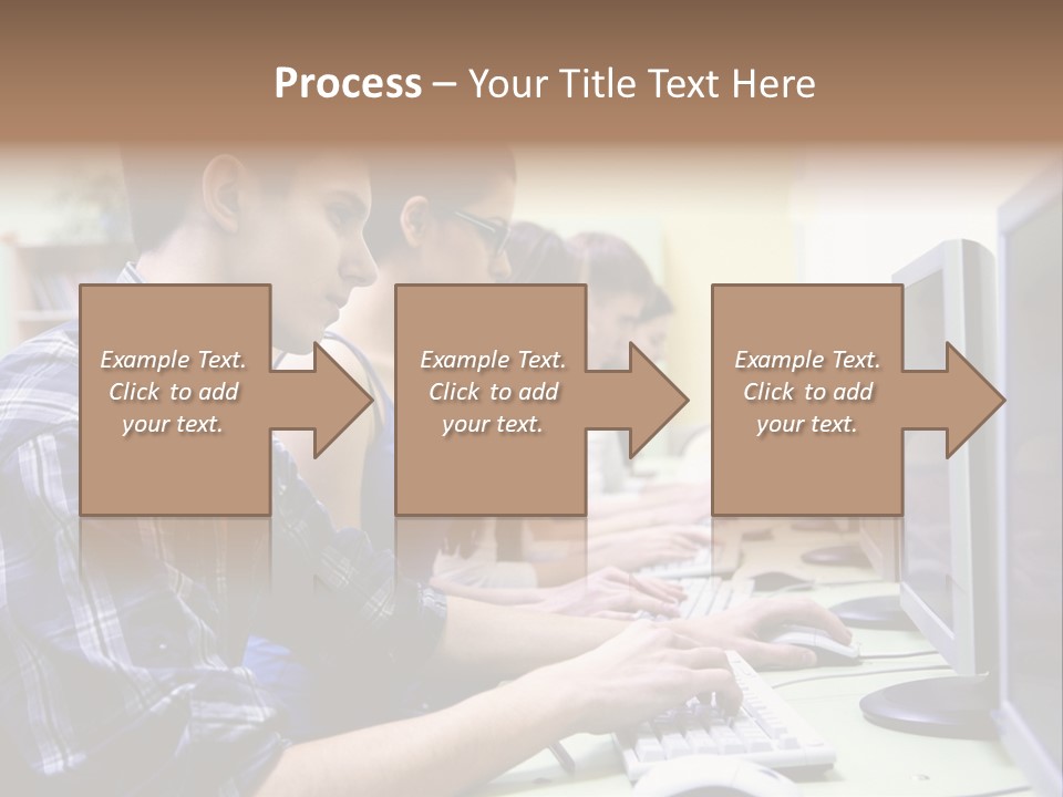 Smile Computer Diversity PowerPoint Template