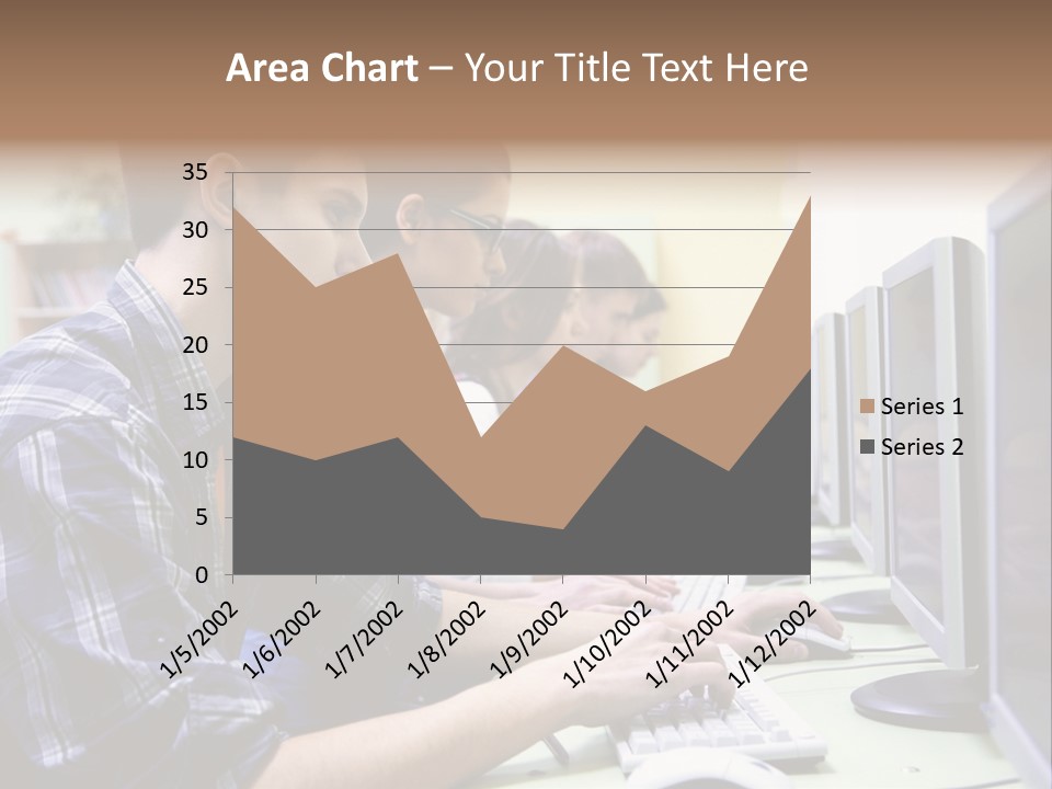 Smile Computer Diversity PowerPoint Template
