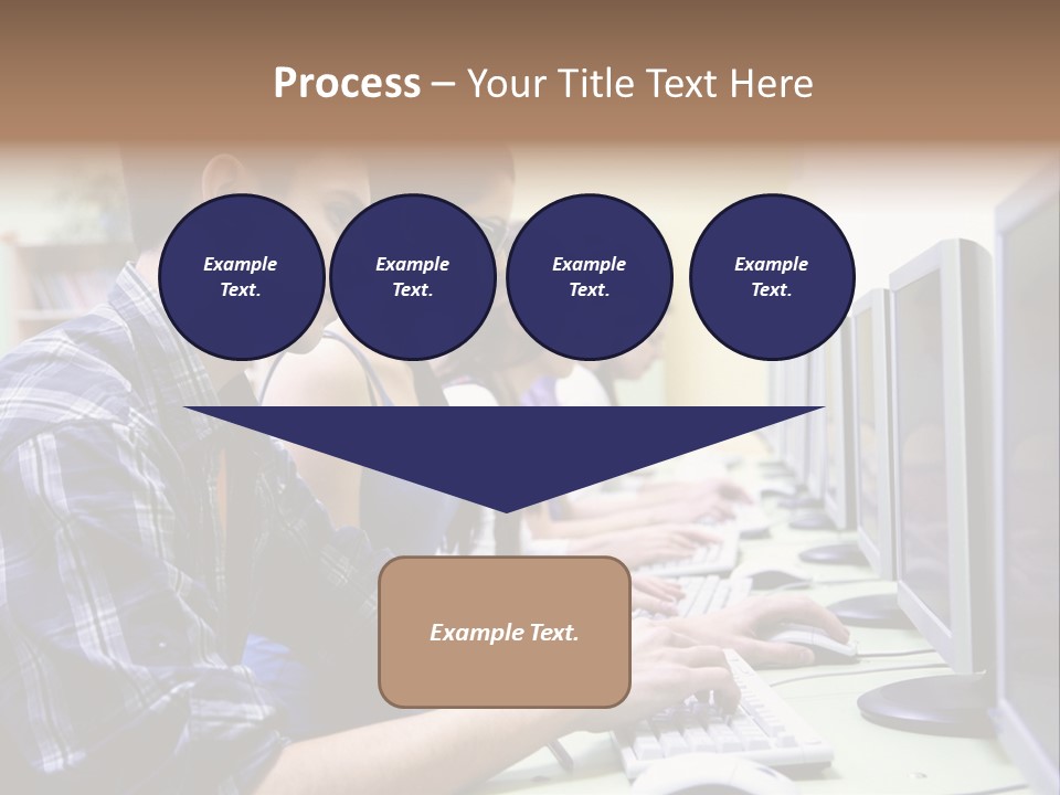 Smile Computer Diversity PowerPoint Template