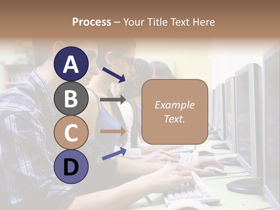 Smile Computer Diversity PowerPoint Template