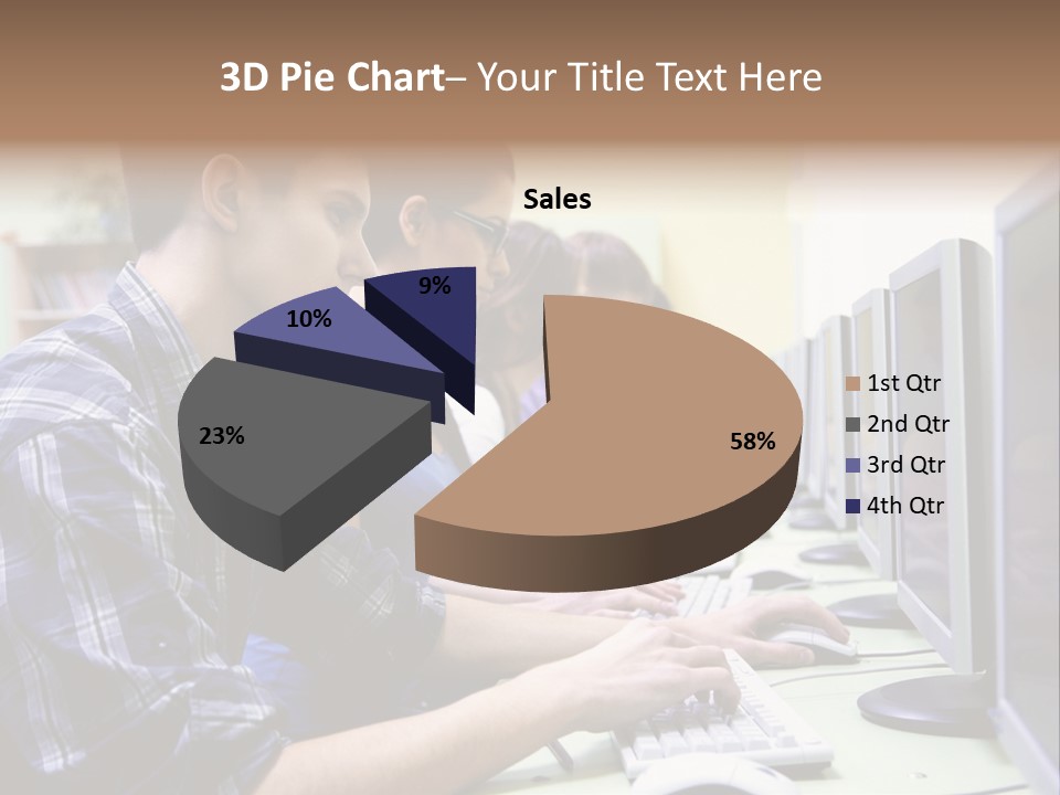Smile Computer Diversity PowerPoint Template