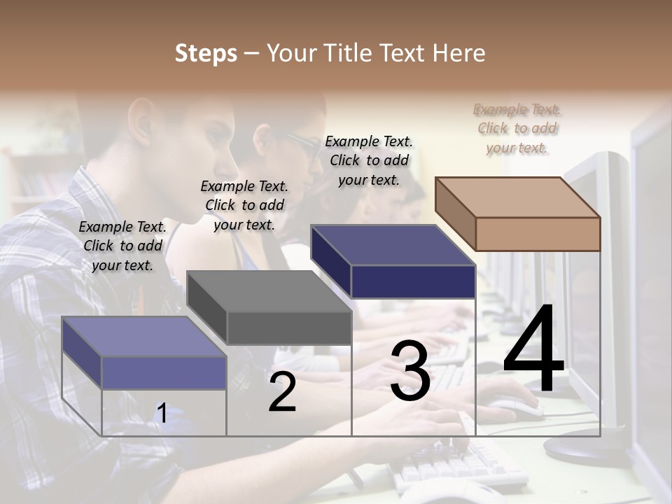 Smile Computer Diversity PowerPoint Template