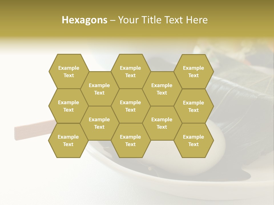 Kashiwaramochi Tea Japanese Food PowerPoint Template