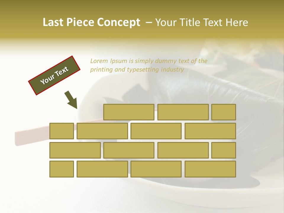 Kashiwaramochi Tea Japanese Food PowerPoint Template