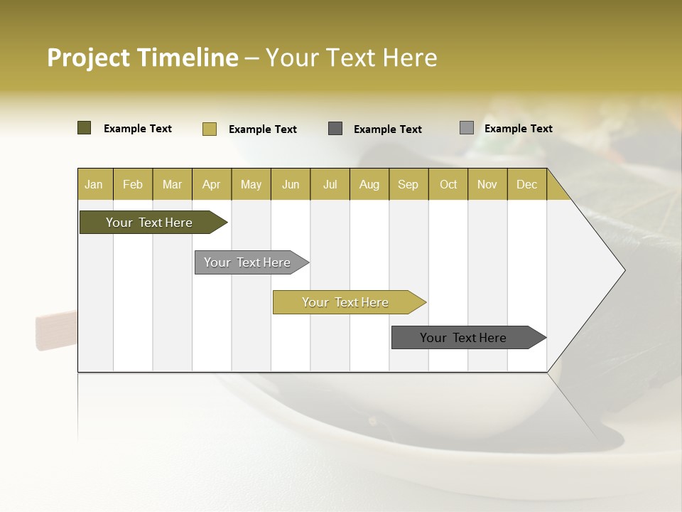 Kashiwaramochi Tea Japanese Food PowerPoint Template