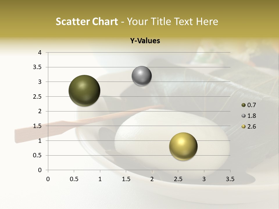 Kashiwaramochi Tea Japanese Food PowerPoint Template