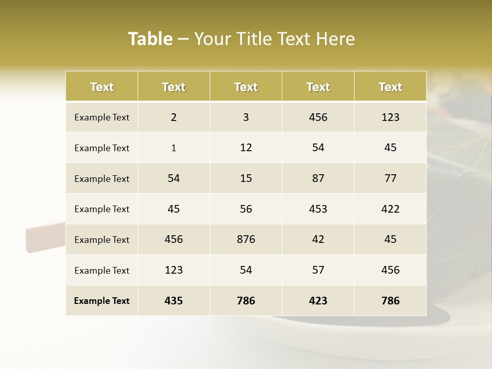 Kashiwaramochi Tea Japanese Food PowerPoint Template