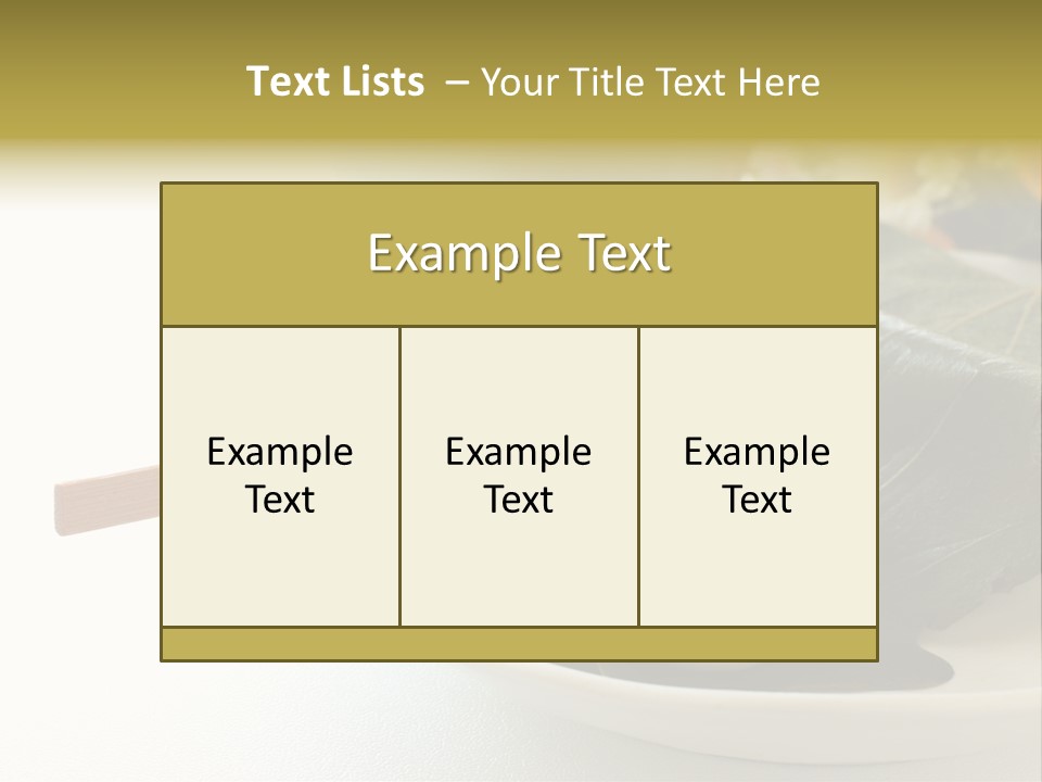 Kashiwaramochi Tea Japanese Food PowerPoint Template