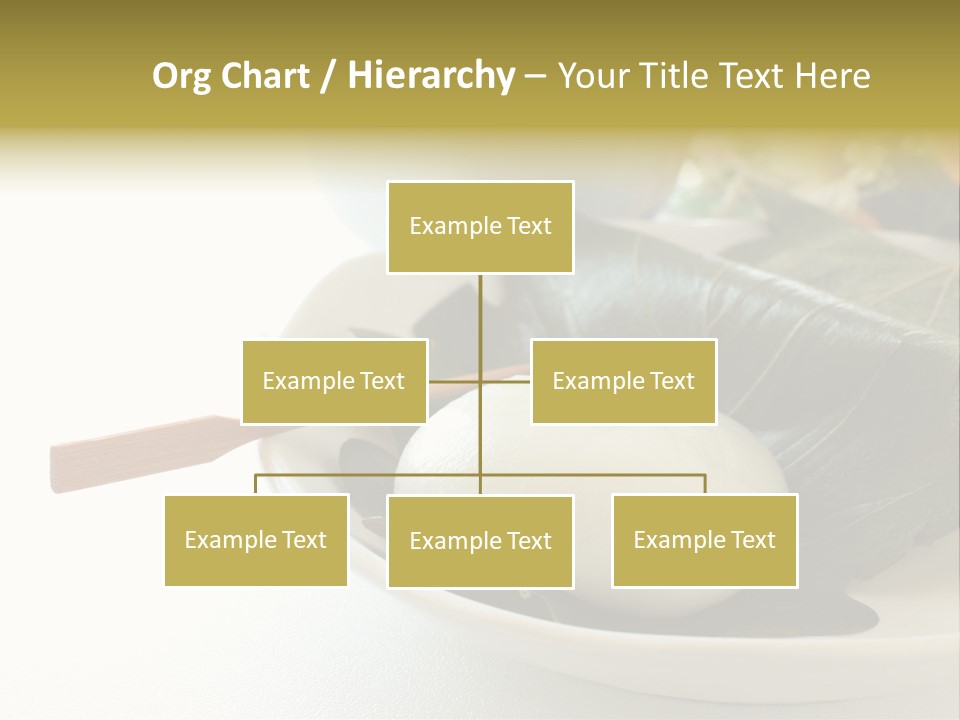 Kashiwaramochi Tea Japanese Food PowerPoint Template