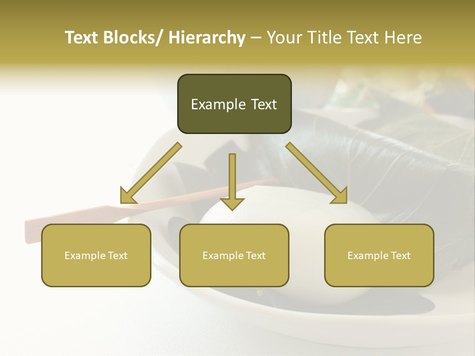 Kashiwaramochi Tea Japanese Food PowerPoint Template