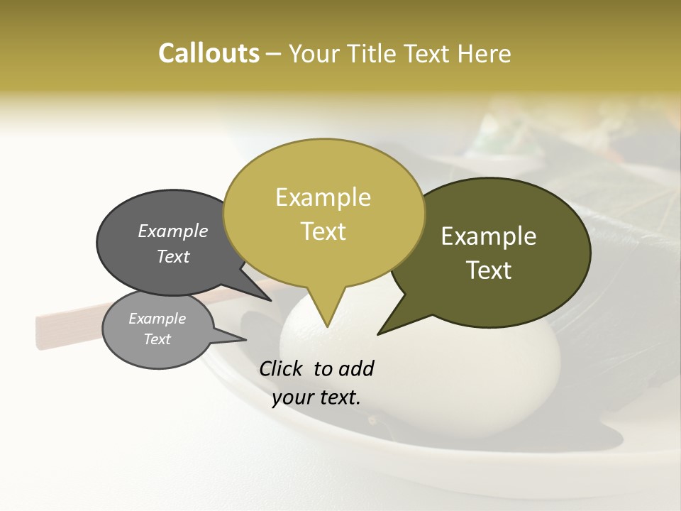 Kashiwaramochi Tea Japanese Food PowerPoint Template