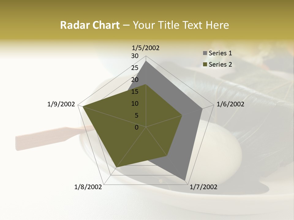 Kashiwaramochi Tea Japanese Food PowerPoint Template