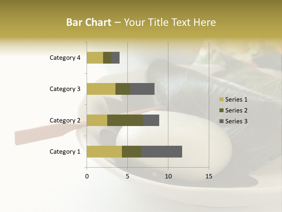 Kashiwaramochi Tea Japanese Food PowerPoint Template