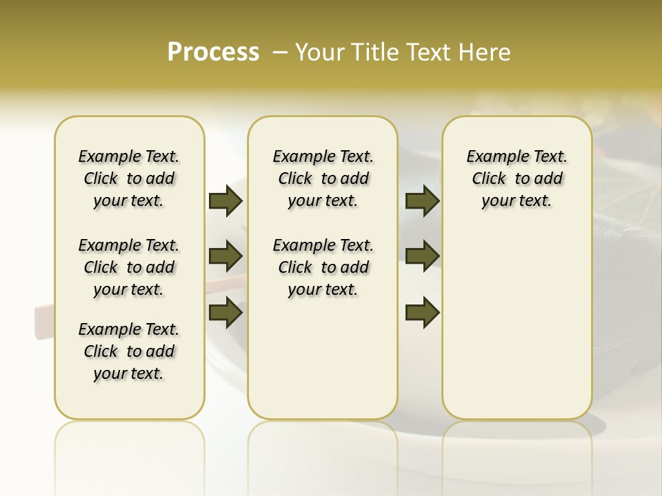 Kashiwaramochi Tea Japanese Food PowerPoint Template