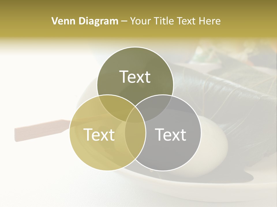 Kashiwaramochi Tea Japanese Food PowerPoint Template