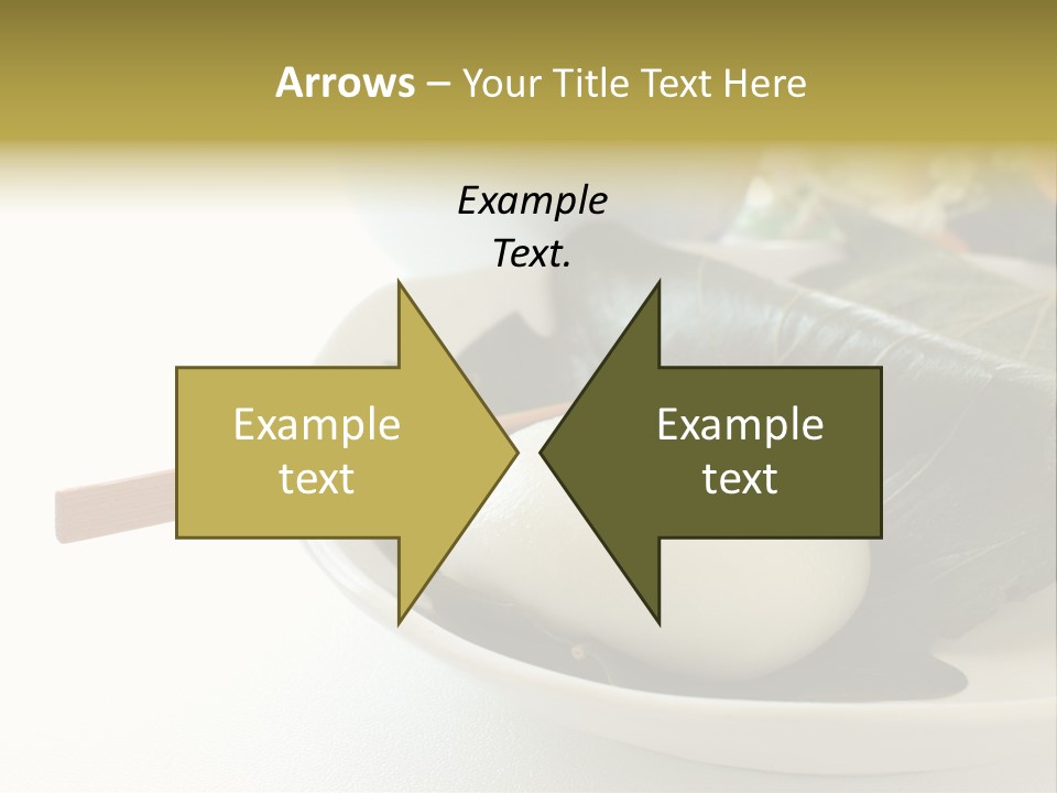 Kashiwaramochi Tea Japanese Food PowerPoint Template