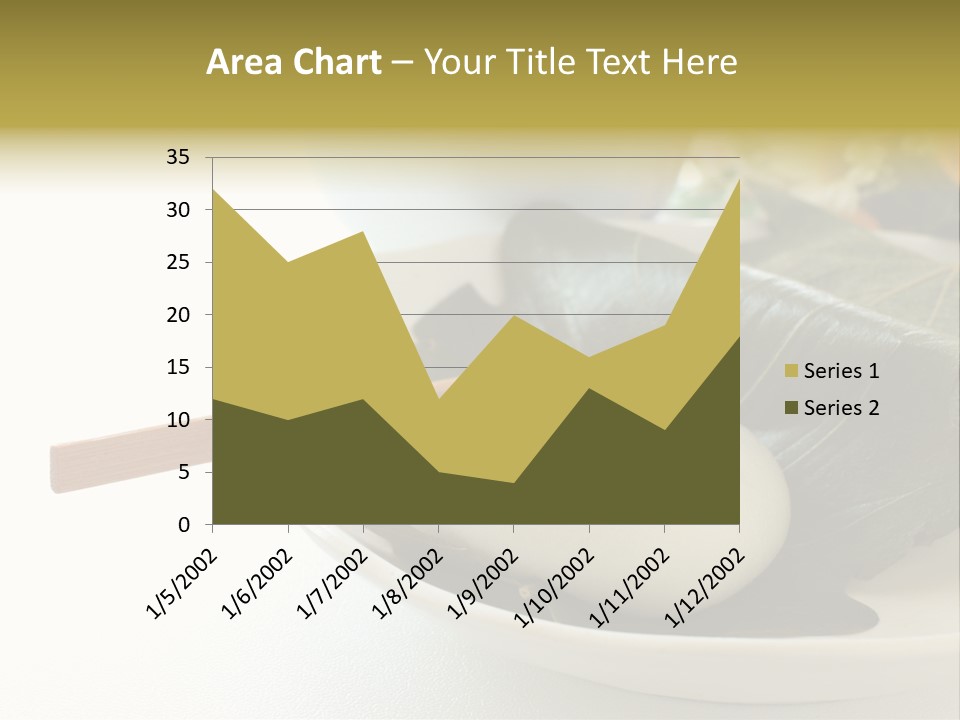 Kashiwaramochi Tea Japanese Food PowerPoint Template