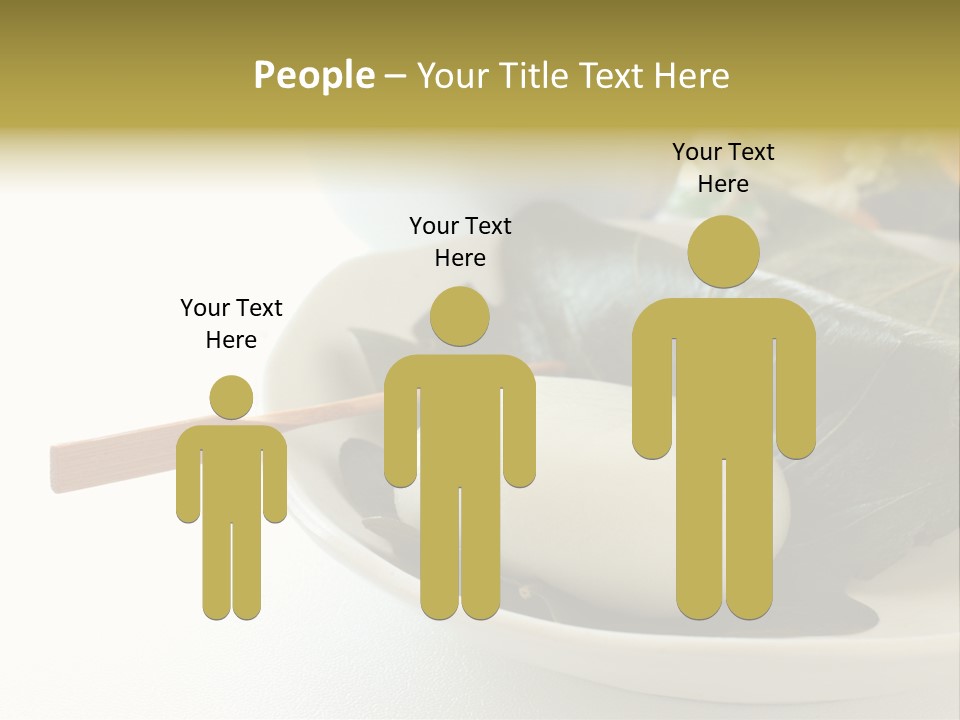 Kashiwaramochi Tea Japanese Food PowerPoint Template