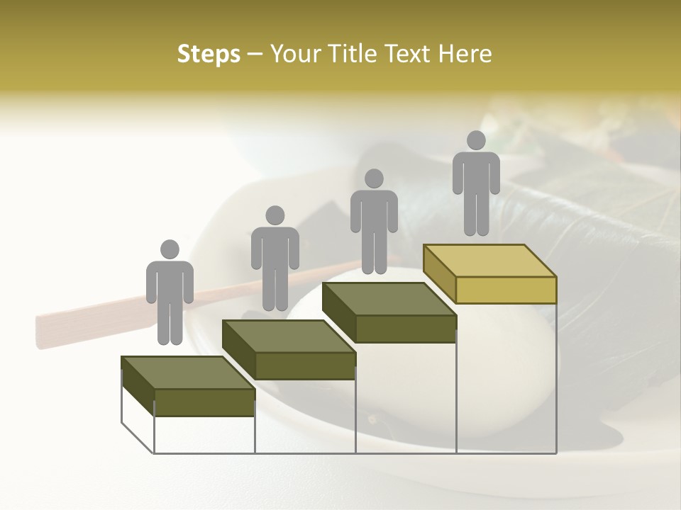 Kashiwaramochi Tea Japanese Food PowerPoint Template