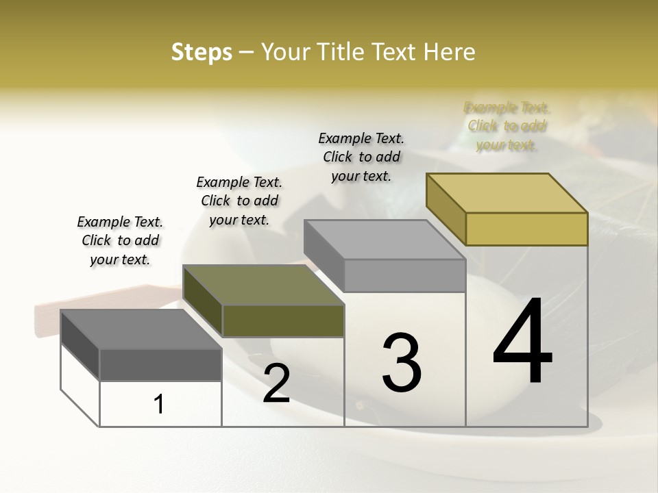 Kashiwaramochi Tea Japanese Food PowerPoint Template