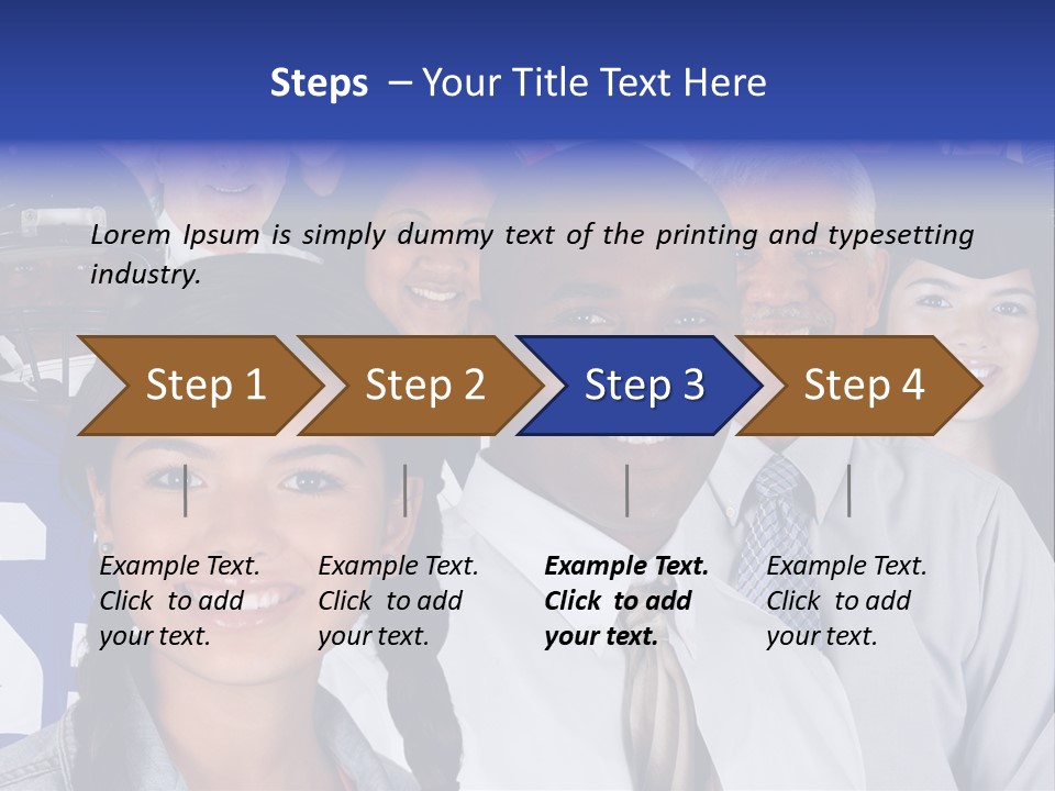Foreman Graduation American PowerPoint Template