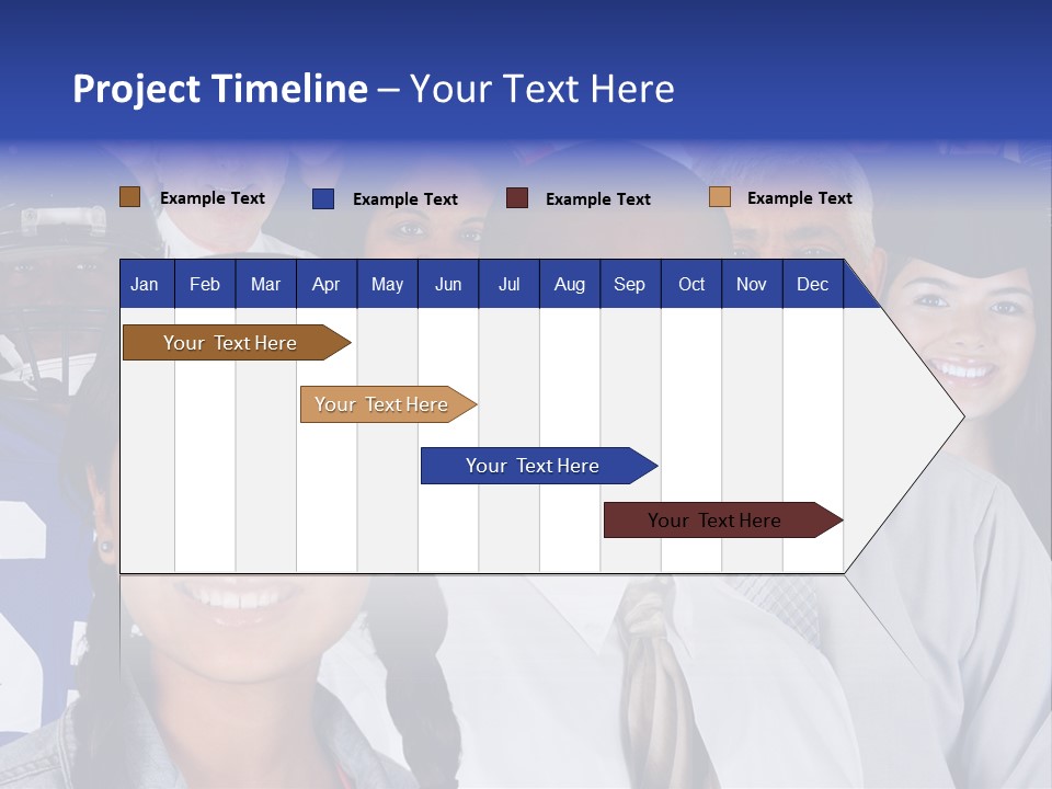 Foreman Graduation American PowerPoint Template