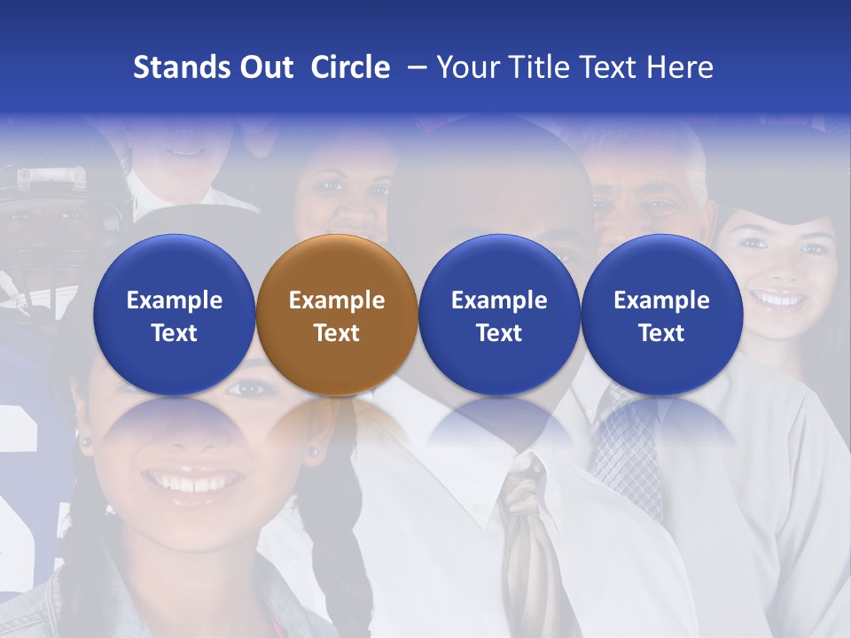 Foreman Graduation American PowerPoint Template