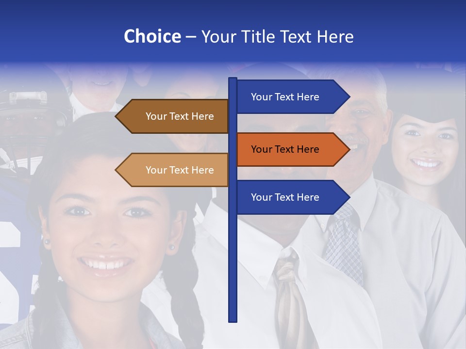 Foreman Graduation American PowerPoint Template