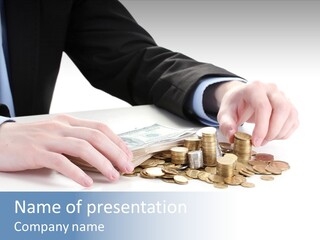 Occupation Investment Male PowerPoint Template
