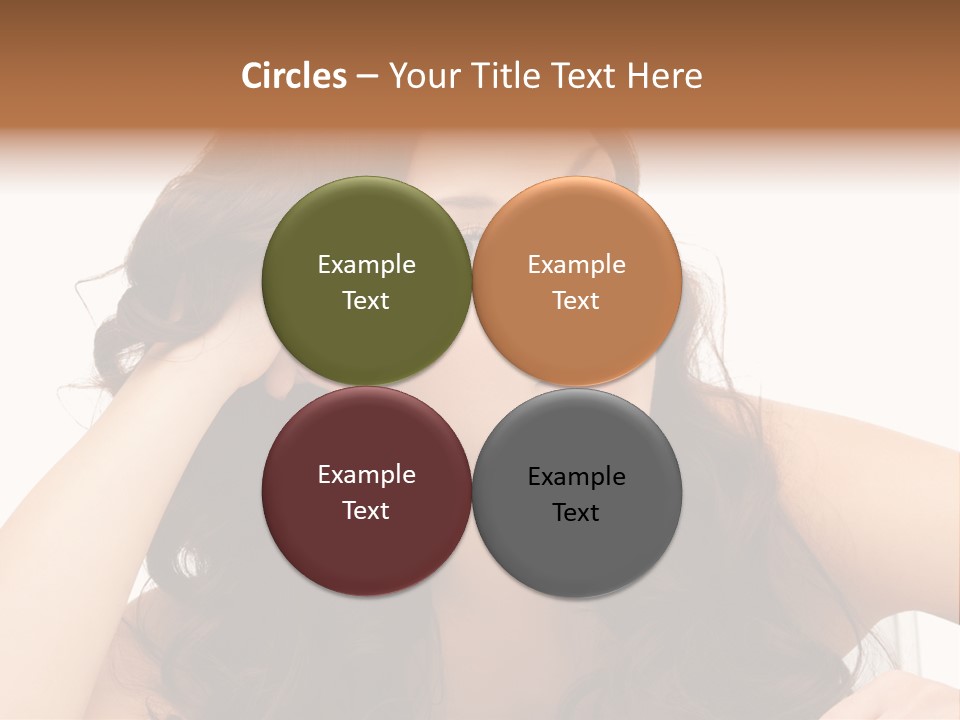 Health Lady Remedial PowerPoint Template