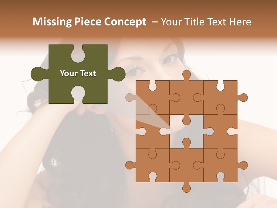 Health Lady Remedial PowerPoint Template
