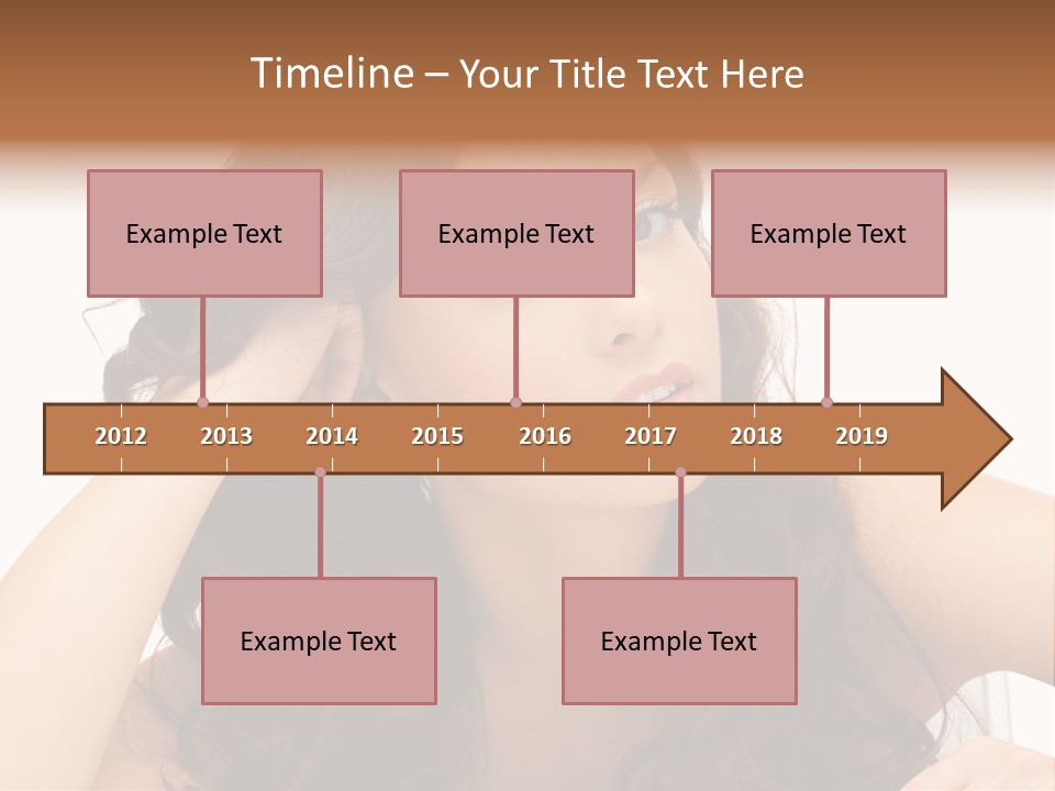 Health Lady Remedial PowerPoint Template