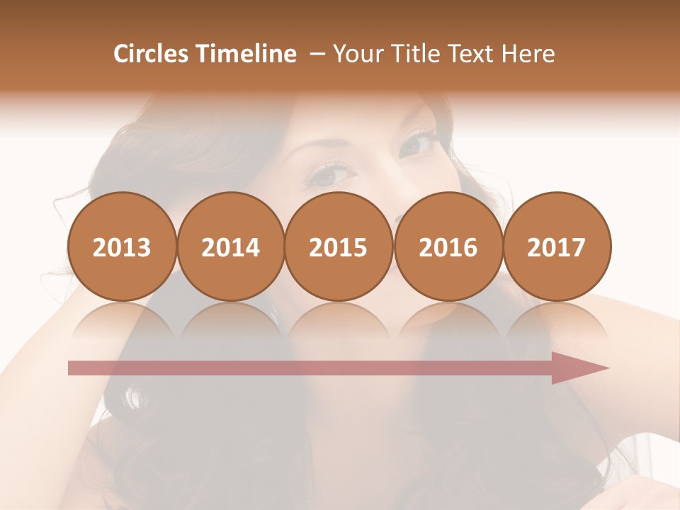 Health Lady Remedial PowerPoint Template