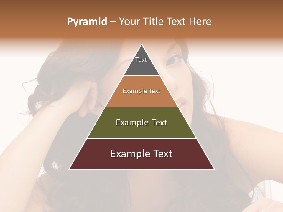 Health Lady Remedial PowerPoint Template